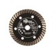 Диск алмазный TRIO-DIAMOND GTT700 TURBO SEGMENT Grand hot press 76x10мм