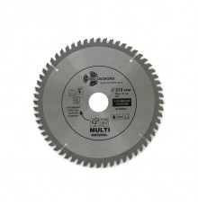 MM904 Диск пильный по мультиматериалам 210х60T/32-30мм