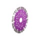 TR702 Диск алмазный отрезной TRIO-DIAMOND TURBO SEGMENT Tractor 125x12x22.23мм