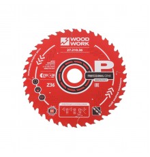 27.210.36 Диск пильный WOODWORK 210х30х1,8/1,2 A=18° ATB+8° SHEAR Z=36