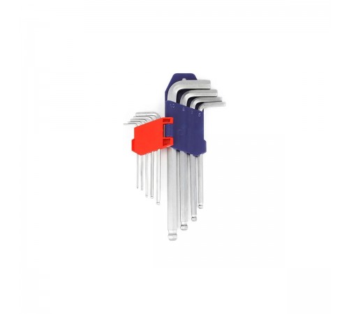 WP222006 Набор шестигранных ключей WORKPRO с шаровидными наконечниками 9шт.