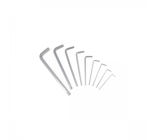 WP222006 Набор шестигранных ключей WORKPRO с шаровидными наконечниками 9шт.