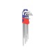 WP222007 Набор шестигранных ключей WORKPRO LONG с шаровидными наконечниками 9шт.