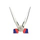WP231013 Плоскогубцы WORKPRO прямые, удлиненные 2К 200мм (8")