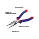 Длинногубцы WORKPRO 160мм (6 дюймов) CR-V WP231020