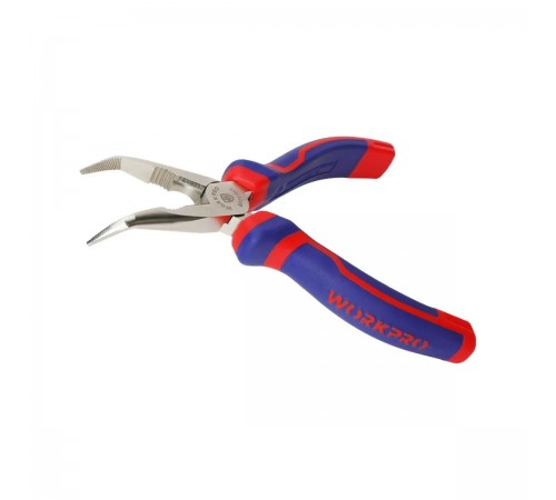 WP231042 Плоскогубцы WORKPRO,удлиненные,изогнутые,2К,160мм,6"