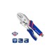 WP231073 Клещи зажимные WORKPRO закругленные 2К 180мм (7") CR-V