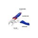 WP231073 Клещи зажимные WORKPRO закругленные 2К 180мм (7") CR-V