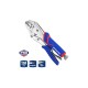 WP231074 Клещи зажимные WORKPRO закругленные 2К 250мм (10") CR-V