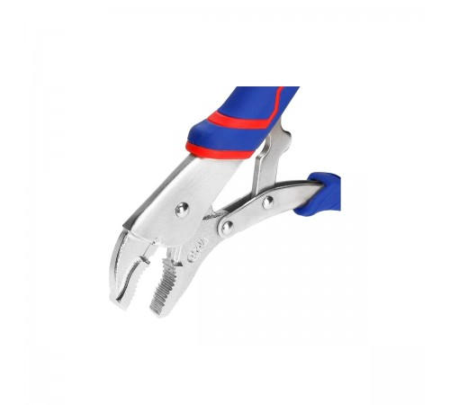 WP231074 Клещи зажимные WORKPRO закругленные 2К 250мм (10") CR-V