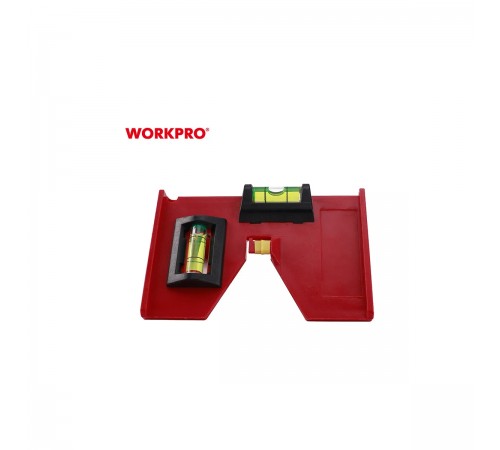 WP262029 Уровень магнитный WORKPRO, угловой, 125х75мм