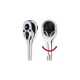 WP271004 Трещотка WORKPRO с каплевидной рукояткой,1/4",DR/90T