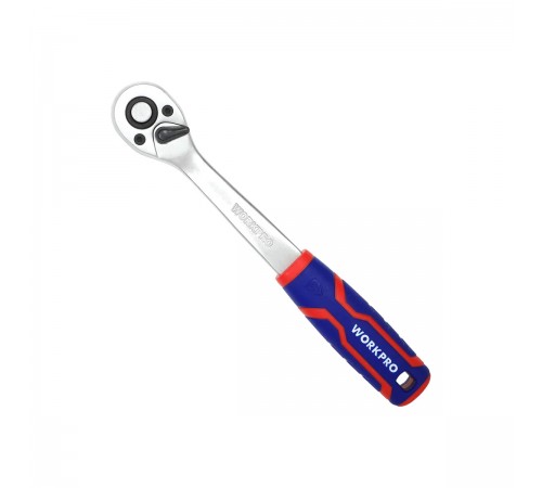 WP271007 Ключ трещеточный WORKPRO 2К 1/4" 45Т