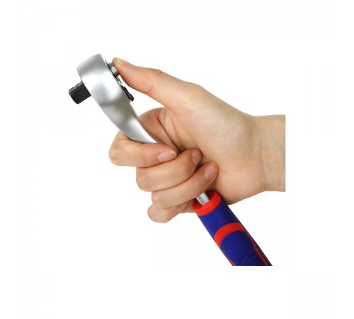 WP271007 Ключ трещеточный WORKPRO 2К 1/4" 45Т