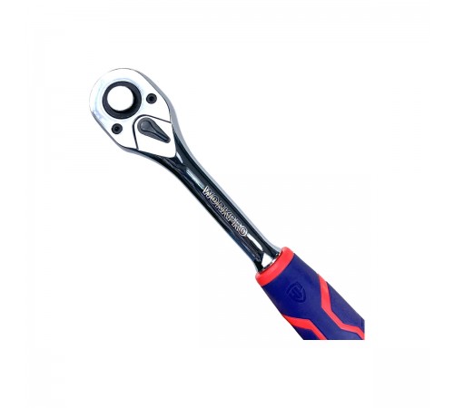 WP271009 Ключ трещеточный WORKPRO 2К 1/2" 45Т