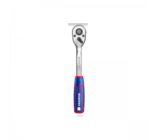 WP271012 Ключ трещеточный WORKPRO 2К CR-MO PRO 1/2" 72Т