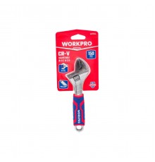 WP272010 Ключ разводной WORKPRO 2К 150мм (6")