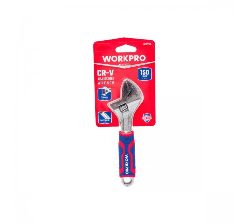 WP272010 Ключ разводной WORKPRO 2К 150мм (6")