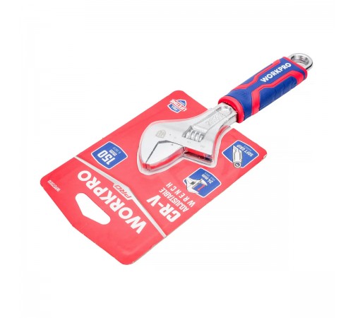WP272010 Ключ разводной WORKPRO 2К 150мм (6")
