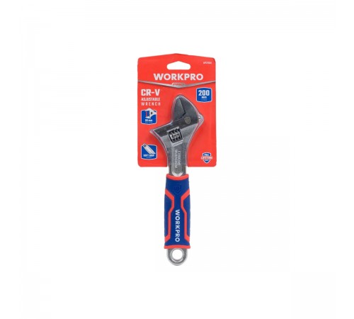 WP272011 Ключ разводной WORKPRO 2К 200мм (8")