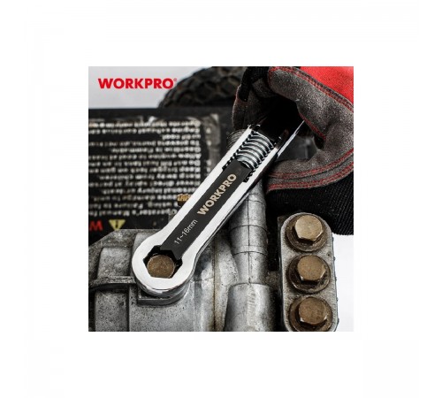 WP272017 Ключ универсальный WORKPRO 5-16мм