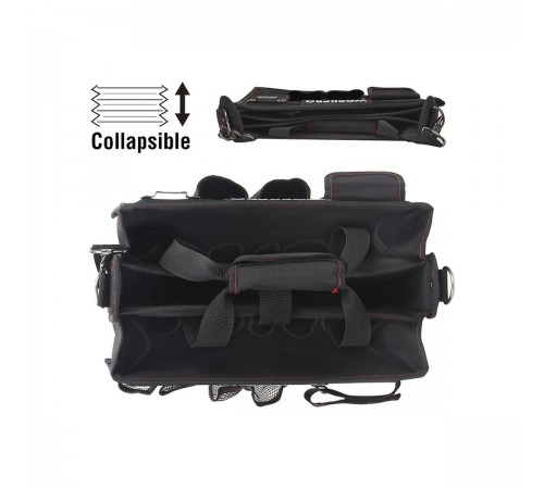 Сумка WORKPRO WP281006  инструментальная, открытая 390мм (15")