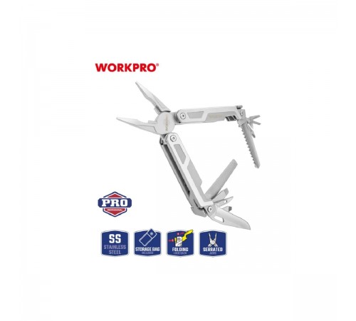 Многоцелевой инструмент WORKPRO 15-в-1 WP382002