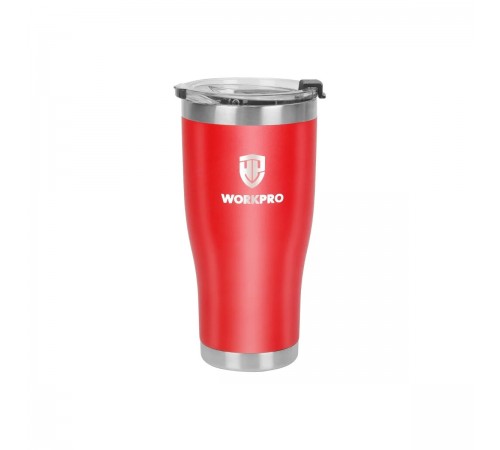 WP389013 Кружка изометрическая с крышкой WORKPRO 591мл