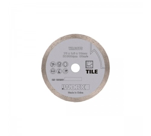 Диск алмазный WORX WA6075 76*1.6*10