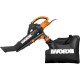 Воздуходувка-пылесос WORX WG505E
