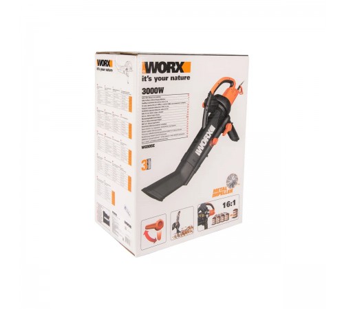 Воздуходувка-пылесос WORX WG505E