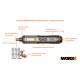 Отвертка аккумуляторная WORX WX 240 + набор бит (26 шт)