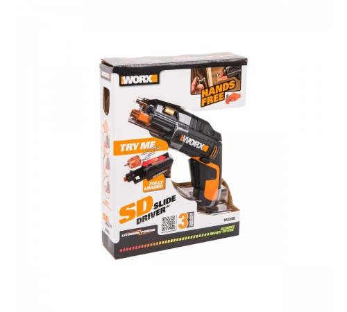 Отвертка аккумуляторная WORX WX255 SD Slide Driver 4V