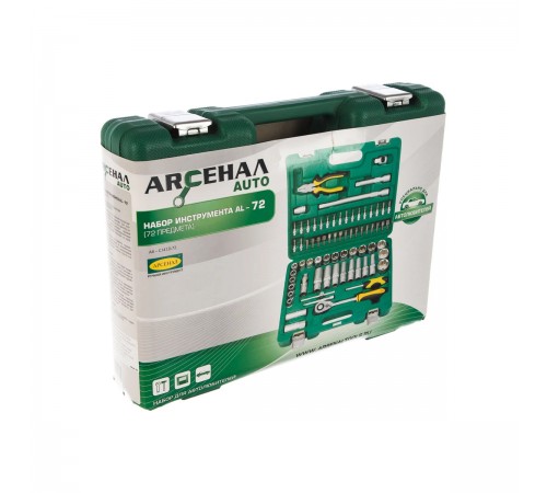 AA-C1412L72 Набор инструментов Арсенал AUTO 72 предмета
