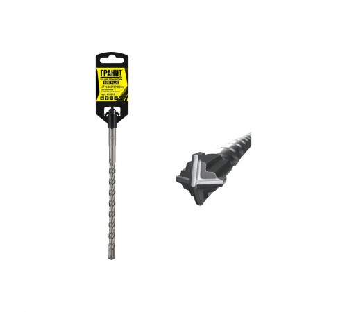 410210 Бур ГРАНИТ SDS+ Quadro-X 10х210
