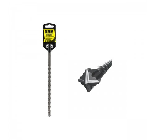 410260 Бур ГРАНИТ SDS+ Quadro-X 10х260