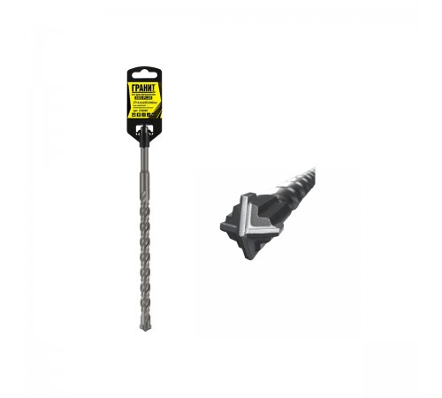 416260 Бур ГРАНИТ SDS+ Quadro-X 16х260