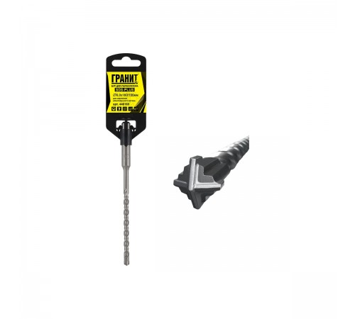 446160 Бур ГРАНИТ SDS+ Quadro-X 6x160