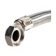 Шланг 800 FC 1M1 в металлооплетке INOX