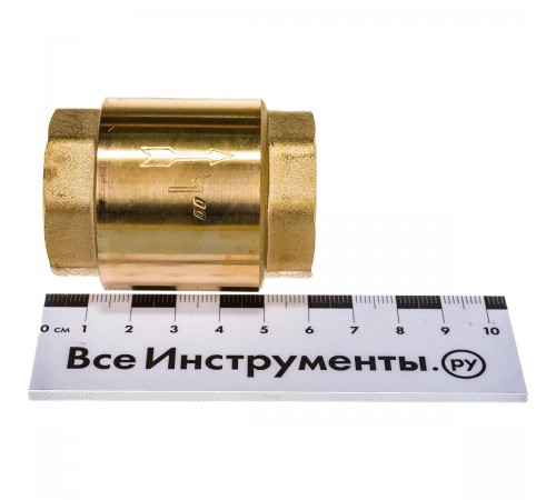Клапан обратный 1 (латунное седло)