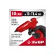 Термоклеевой пистолет электрический ЗУБР , d11 мм, 10 г/мин,06851-11