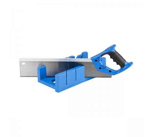 15397 Набор ЗУБР: Стусло пластиковое 105х55мм + пила 350мм