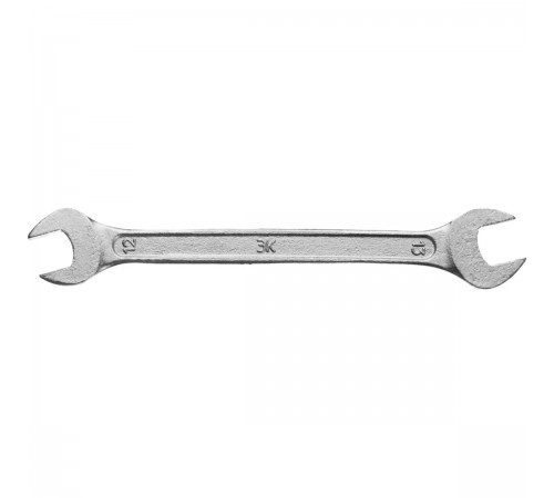 27115-12-13 Рожковый гаечный ключ ЗУБР 12х13мм, оцинкованный
