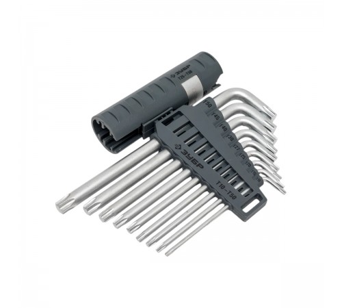 Ключи имбусовые набор ЗУБР ЭКСПЕРТ, Cr-Mo, TORX, 9 пр 2745-4-1_z01