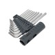Ключи имбусовые набор ЗУБР ЭКСПЕРТ, Cr-Mo, TORX, 9 пр 2745-4-1_z01
