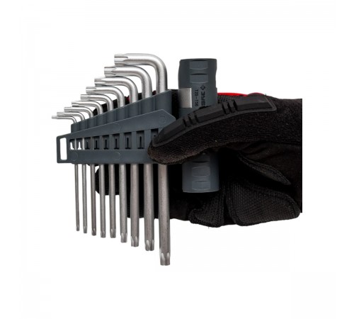 Ключи имбусовые набор ЗУБР ЭКСПЕРТ, Cr-Mo, TORX, 9 пр 2745-4-1_z01