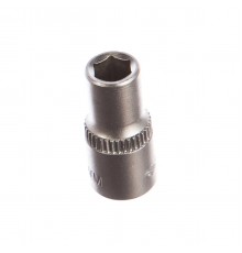 ЗУБР  FLANK, 1/4", 6 мм, торцовая головка (27715-06)