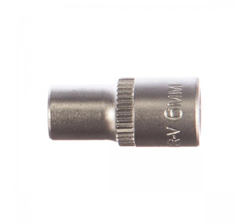 ЗУБР  FLANK, 1/4", 6 мм, торцовая головка (27715-06)