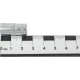 ЗУБР 1/4", 8 мм, Cr-V сталь, хромированная, торцовая головка 27715-08