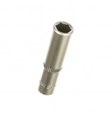 ЗУБР 1/4", 8 мм, Cr-V сталь, хромированная, торцовая головка 27717-08